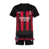 Virallinen Fanipaita + Shortsit AC Milan Kotipelipaita 2022-23 - Lasten